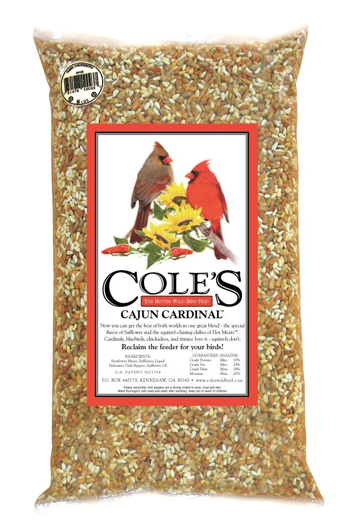 Cole's® CB05 Cajun Cardinal™ Bird Seed, 5 Lb