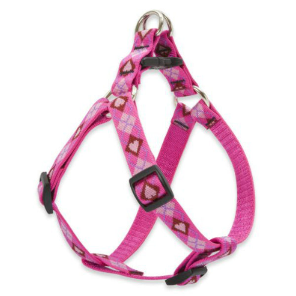 Lupine 14244 Originals Step In Harness for Small Dogs, Puppy Love, 3/4" x 15-21"