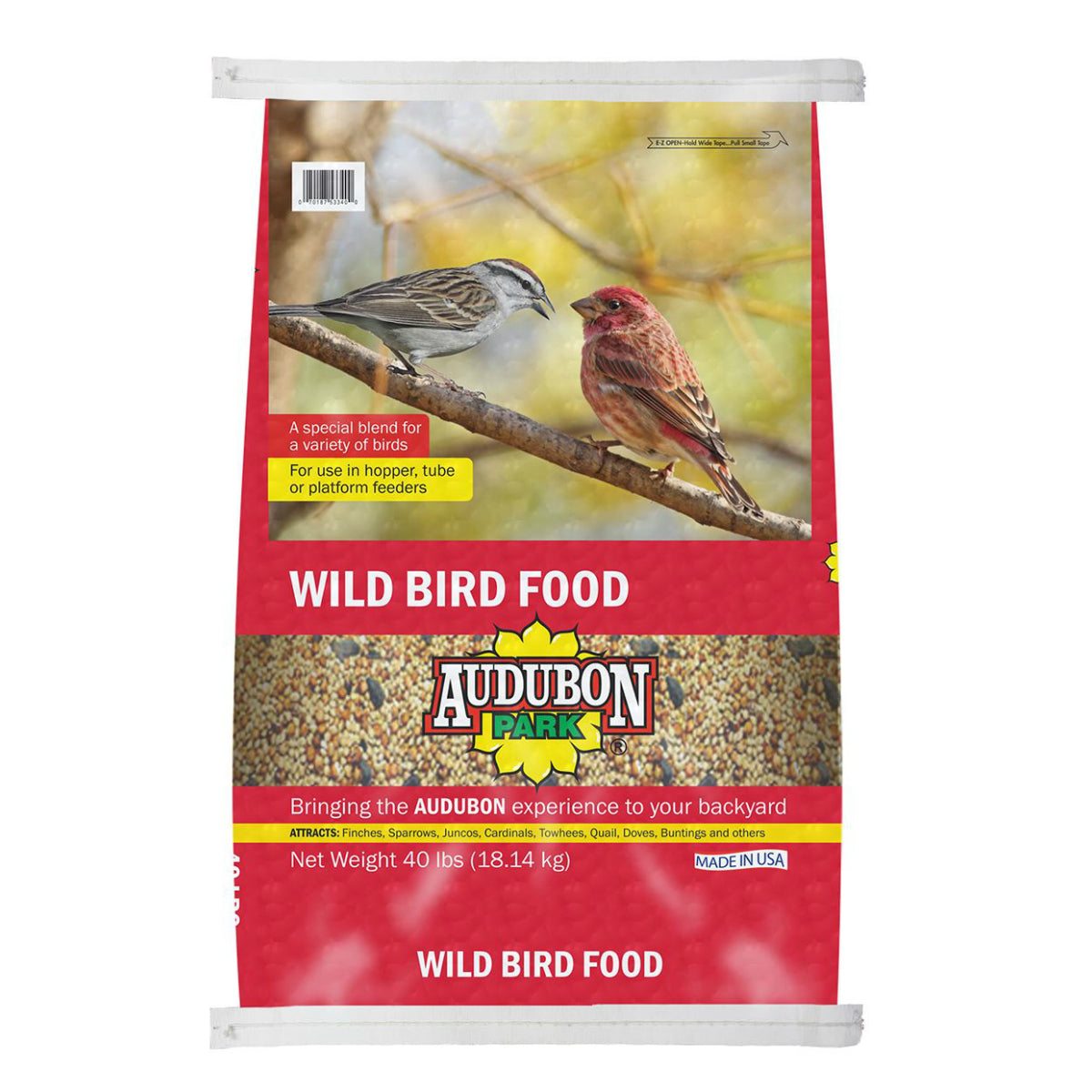 Audubon Park 10179 Wild Bird Food, 40 Lbs
