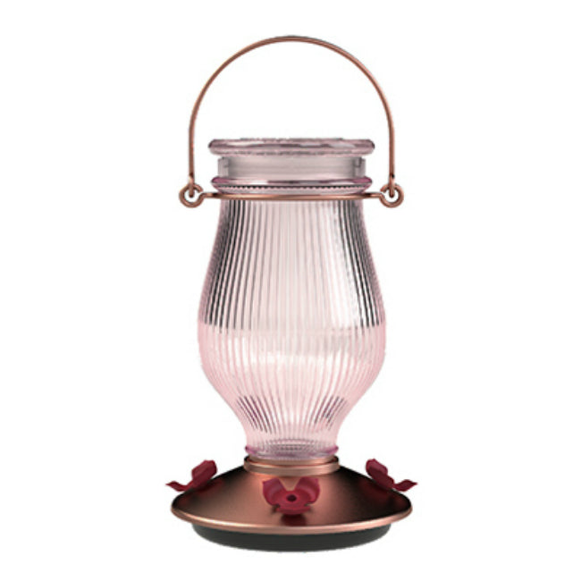 Perky-Pet 9104-2 Top Fill Glass Hummingbird Feeder, Sun Kissed, 24 Oz