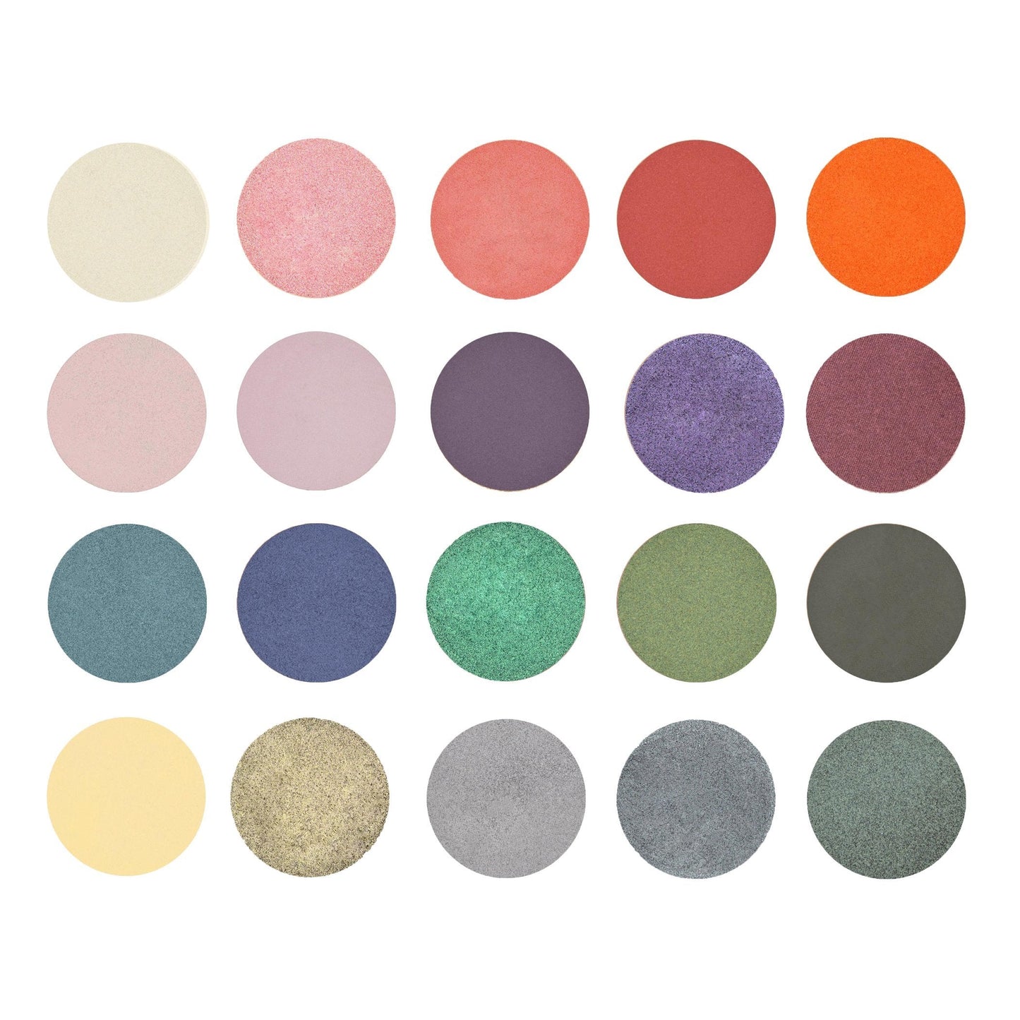 20pc Bright Individual Eyeshadow Pod Collection