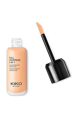 Kiko Milano - Full Coverage 2-in-1 Foundation & Concealer 15 - Wb 25 2 In 1 Foundation And Concealer, Superior Coverage
