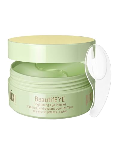 Pixi Beauty BeautifEYE Hydrogel Under-Eye Patches | Refreshing Eye Patches For Dark Circles | Brighten & Hydrate Under Eyes | 30 Pairs / 60 Patches