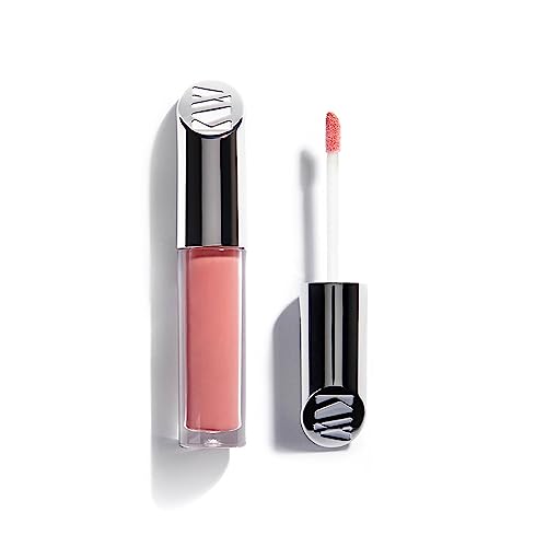 Kjaer Weis Lip Gloss. Juicy Plumping Lipgloss with Lip Tint. Organic,Nourishing Ingredients and Conditioning Lip Oil for Hydrated Lips without Stickiness. Cruelty Free Clean Makeup (Affinity)