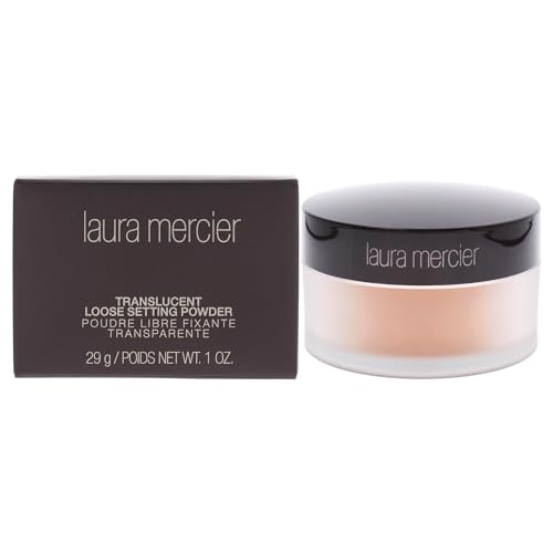 Laura Mercier Women's Translucent Loose Setting Powder, Medium Deep, Tan, 1.0 Ounce