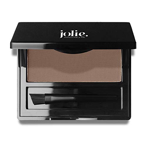 Jolie Brush on Brow Pressed Eye Brow Powder (Soft Smoke)