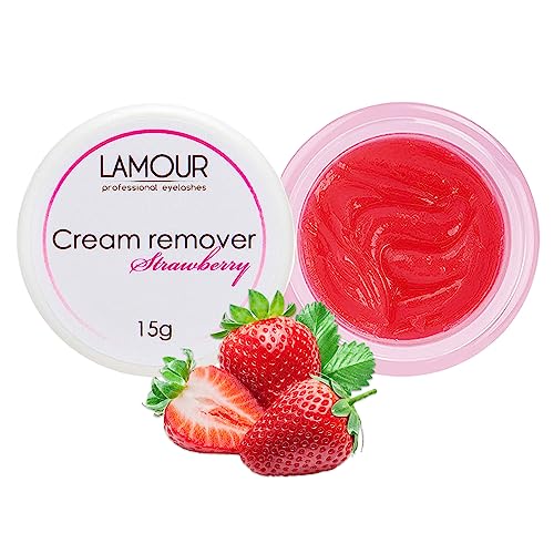 WeLash Cream Remover for Eyelash Extensions, Pre-Treatment for Semi Permanent Eyelashes Extensions, Easily Removes Proteins and Oils Longer Retention, Cream Remover-15gm