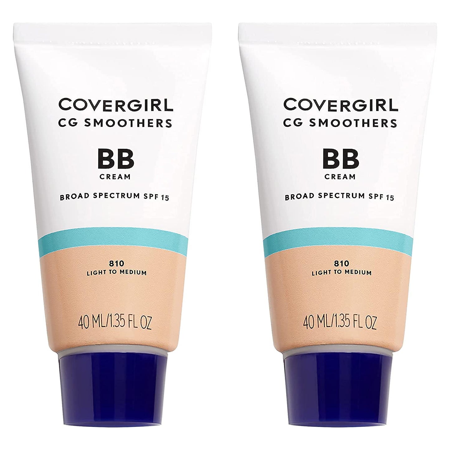 COVERGIRL Smoothers Lightweight Bb Cream With Spf 15, 810 Light To Medium Skin Tones, 2 Count