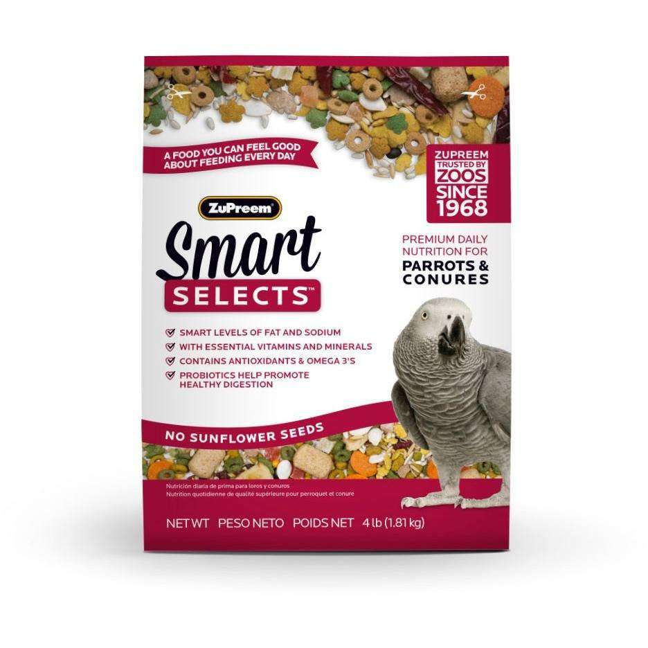 Zupreem Smart Selects Food Parrot & Conure