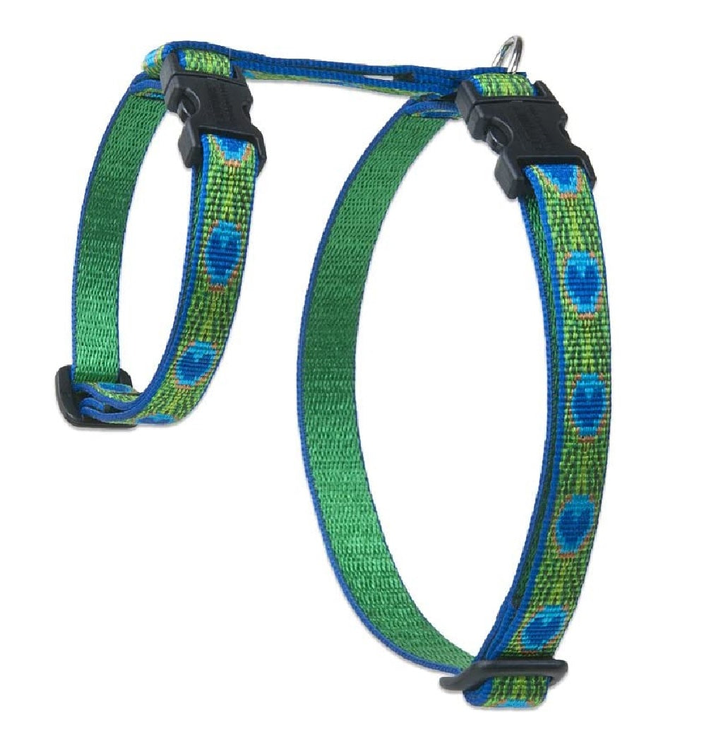 Lupine Pet 32672 Tail Feathers H-Style Cat Harness, 1/2 Inch x 12-20 Inch
