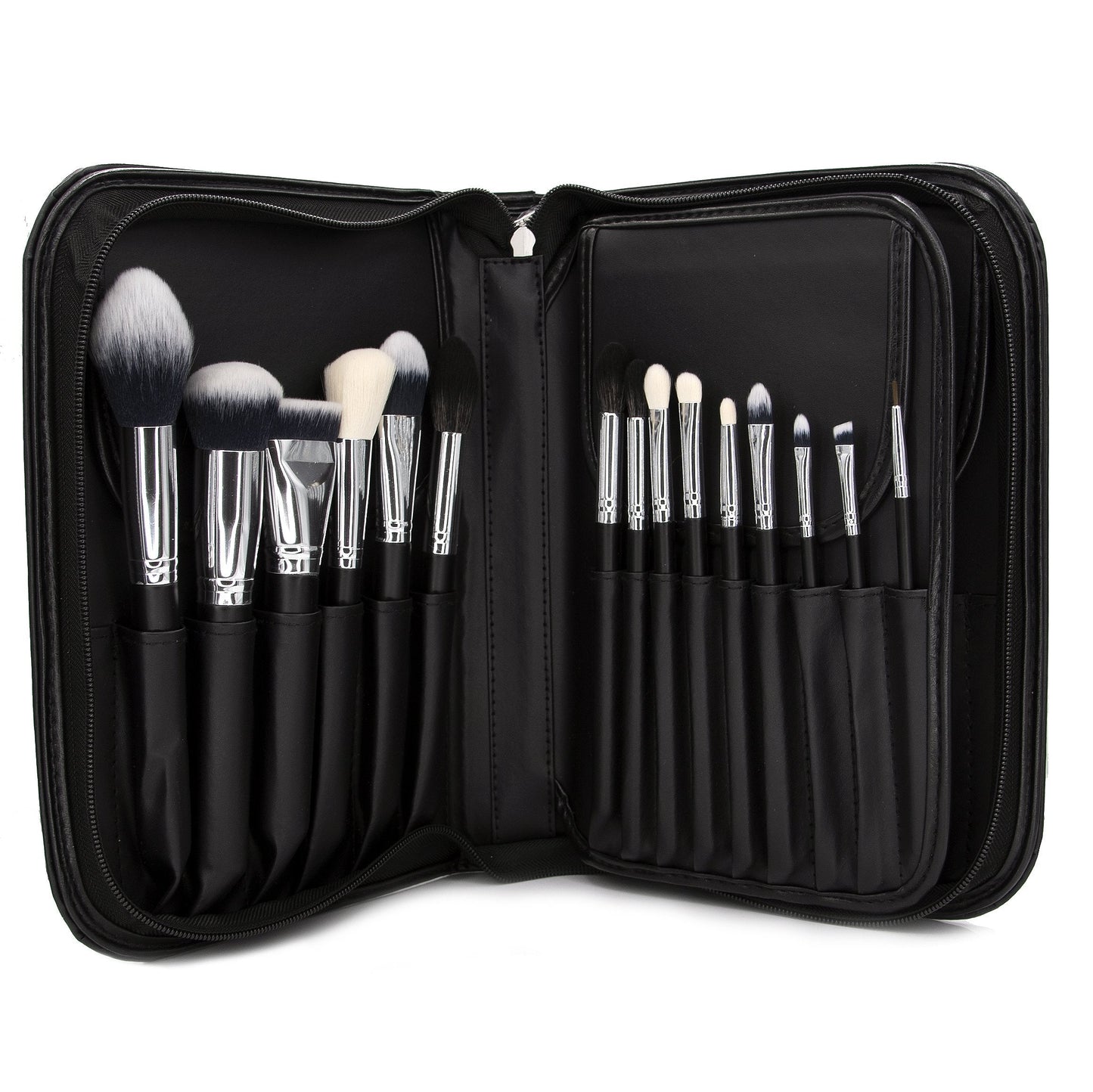 15 PC Pro Brush Set w/ Book Case 901B
