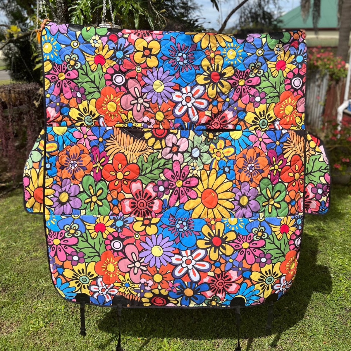 Floral Dream Dog Car Seat Covers