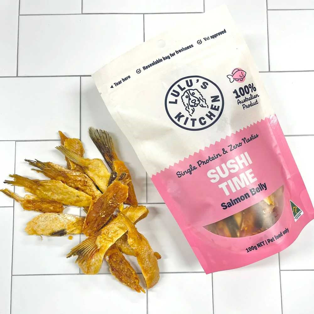 Salmon Belly Dog Treats