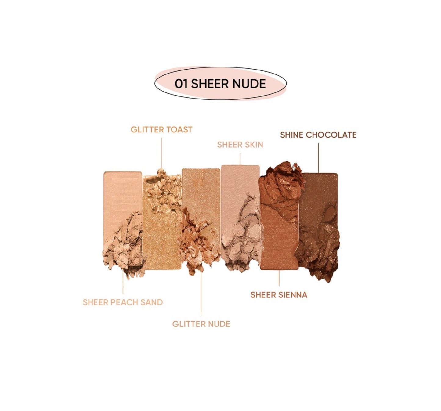 Eye Vegan Sheer Palette - 4 Colors