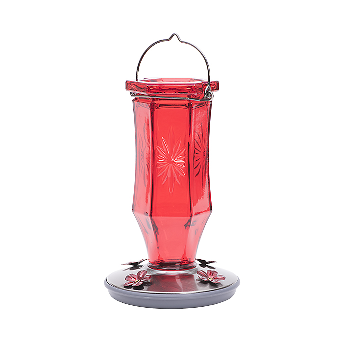 Perky-Pet® 8139-2 Ruby Starburst Vintage Hummingbird Feeder, 16 Oz