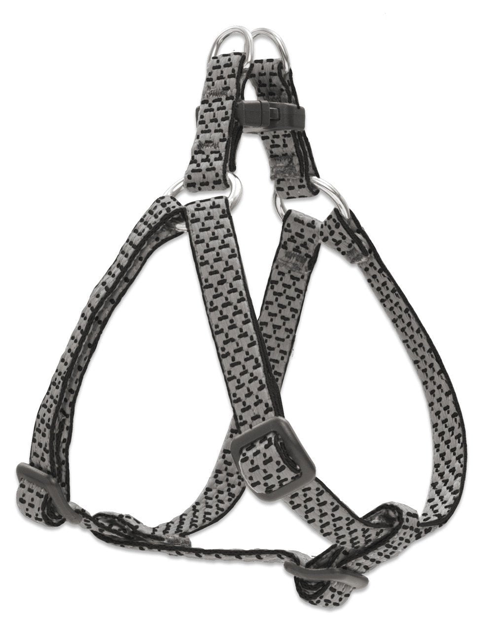 Lupine 36595 ECO Step In Harness for Small Dogs, Granite, 1/2" x 12-18"