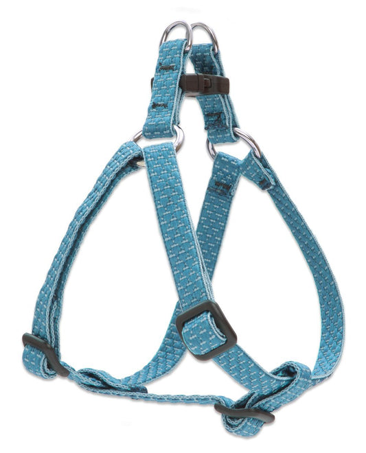 Lupine 36395 ECO Step In Harness for Small Dogs, Tropical Sea, 1/2" x 12-18"