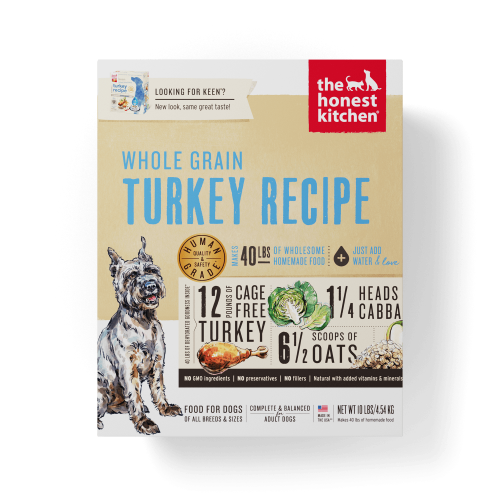 The Honest Kitchen Whole Grain Turkey Recipe Dehydrated Dog Food