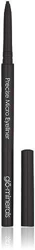 Glo Skin Beauty Precise Micro Eyeliner in Black | Fine Tip Twist Up Eye Liner Pencil | Cruelty Free