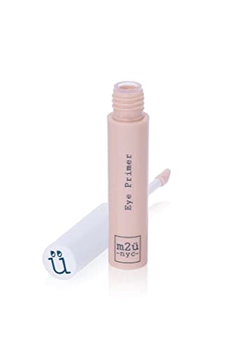 M2U NYC Eye Primer, Hydrating Eye Primer, Reduces the Appearance of Fine Lines, Water Resistant, Lightweight Primer, Non-greasy, Powdery/Matte finish