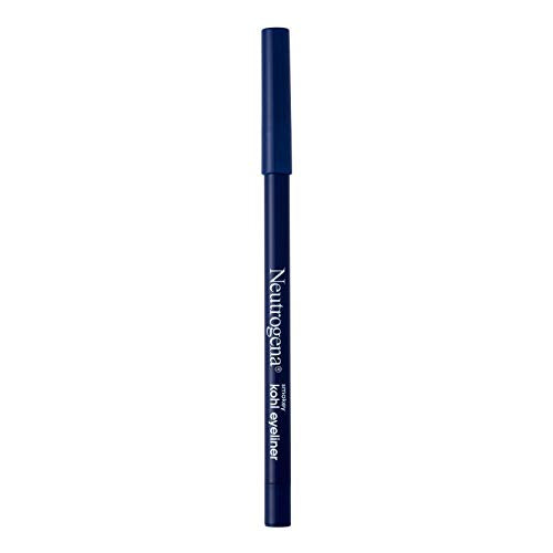 Neutrogena Smokey Kohl Eyeliner with Antioxidant Vitamin E, Water-Resistant & Smooth-Gliding Eyeliner Makeup, Deep Navy, 0.014 oz