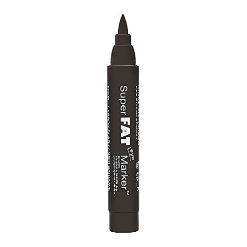 NYX PROFESSIONAL MAKEUP Super Fat Eye Marker, Liquid Eyeliner, Carbon Black