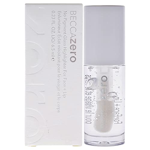 BECCA Zero No Pigment Glass Highlighter for Face and Lip Women, 0.23 Fl Oz (Pack of 1) (I0115907)