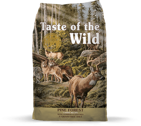 Taste Of The Wild Grain Free Pine Forest Recipe Dry Dog Food