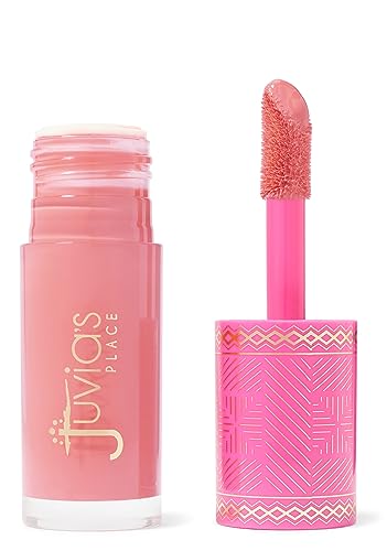 Juvia's Place Blushed Liquid Blush RoseyPosey - Dewy Tint Cheeks Makeup Glow Pigment Effortless Beauty Long Lasting Cosmetics Soft Creamy Natural Buildable All Skin Color Light Flawless Finish Blend