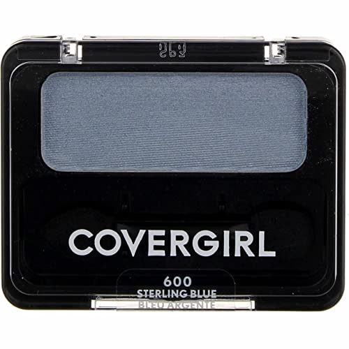 CoverGirl Eye Enhancers 1 Kit Shadow, Sterling Blue [600] 0.09 oz (Pack of 2)