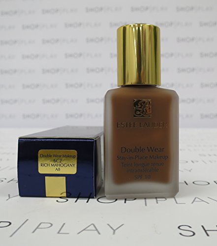Estee Lauder Double Wear Stay-in-Place Makeup SPF 10 for All Skin Types, No. A8 Rich Mahogany (6c2), 1 Ounce