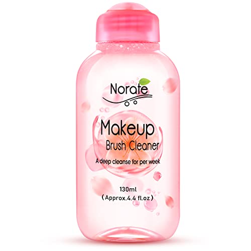 Makeup Brush Cleaner, Make Up Brush Cleaner Solution, Christmas Gifts Stocking Stuffers for Women, Makeup Cleaner for Makeup Brushes, Makeup Sponge, Deep Clean Makeup Brush Shampoo 4.4 FL.OZ