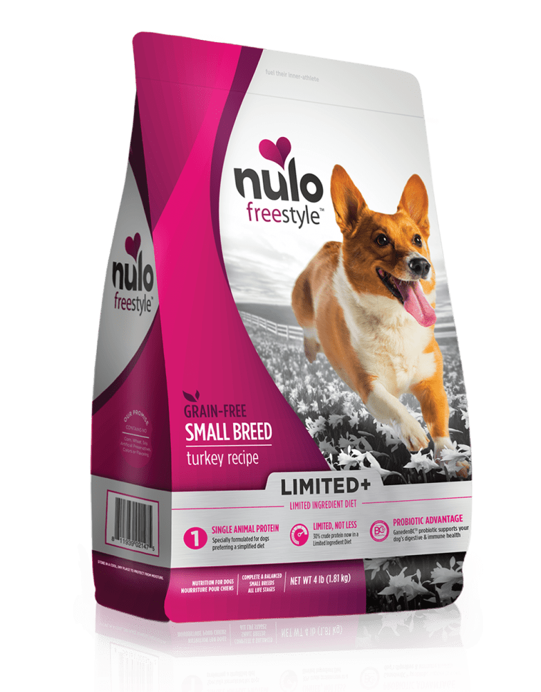 Nulo FreeStyle Limited+ Grain-Free Turkey Recipe Small Breed Puppy & Adult Dry Dog Food