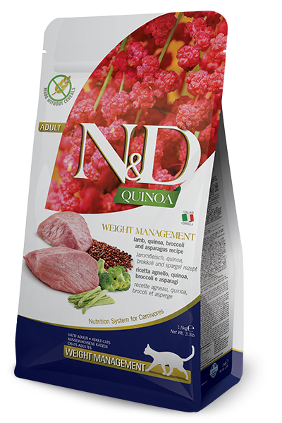 Farmina N&D Cat Quinoa Weight Management Lamb