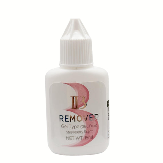 IBeauty Eyelash Extension Gel Type Glue Remover from Korea Gel Remover Strapwberry Scent 15ml For Eyelash Extensions for Professional Use