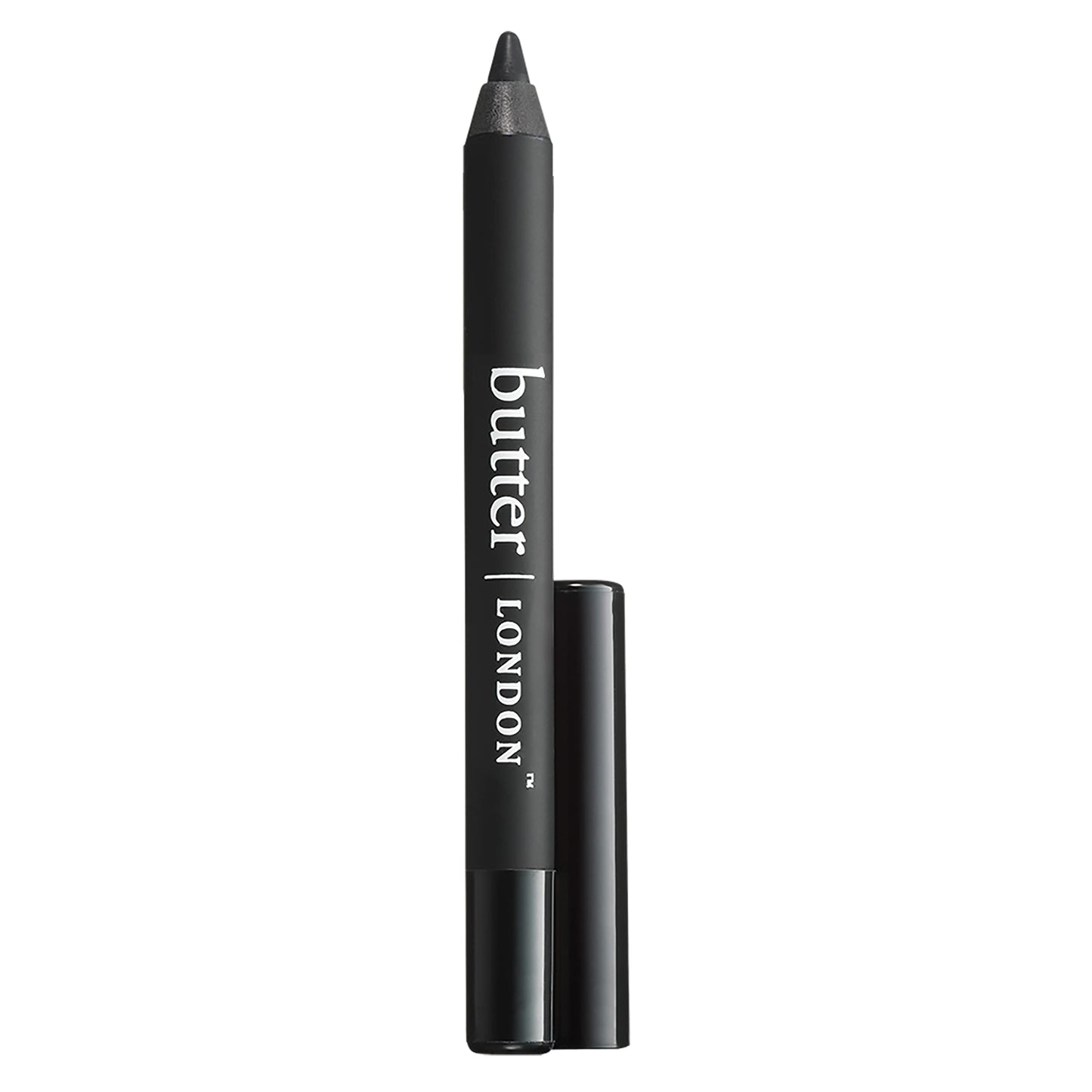 butter London Wink Eye Pencil, Buttery Soft Formula, Bold Matte Finish, Union Jack Black