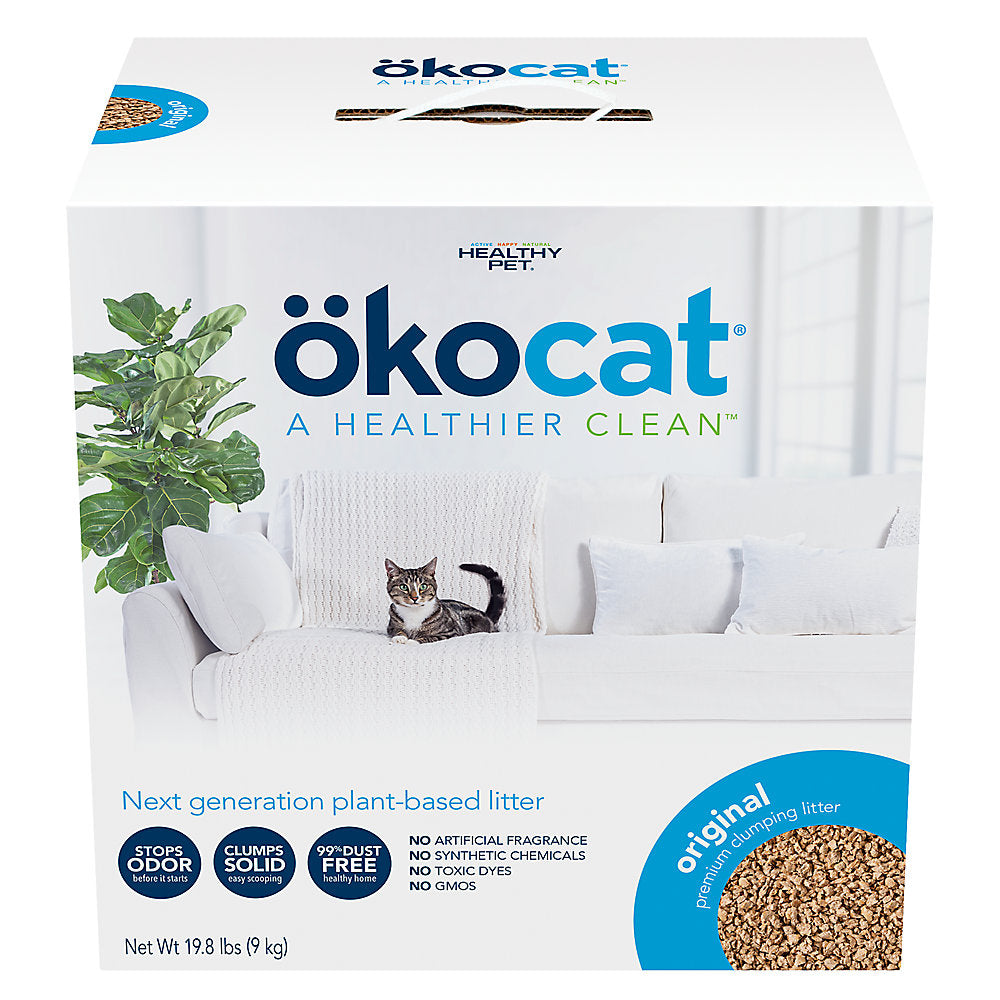 Okocat Original Natural Wood Clumping Litter