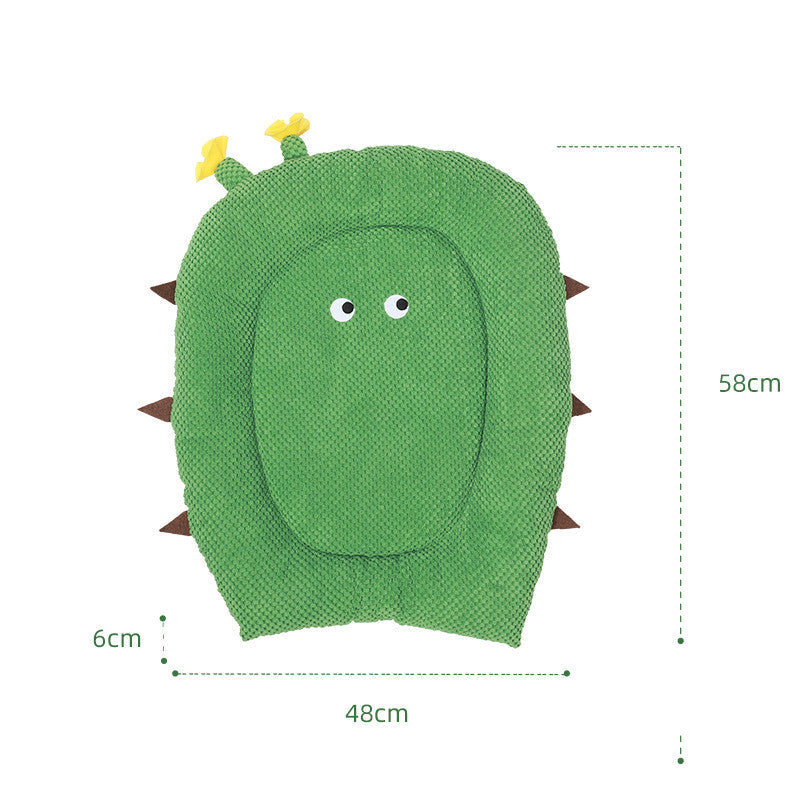 Yurt Cactus Round Square Nest, Cactus, Or Pet Mat