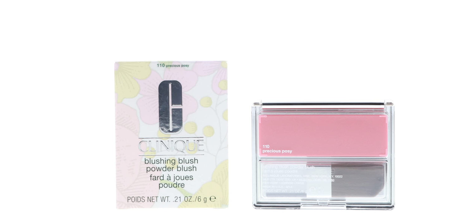 Clinique Blushing Blush Powder Blusher .21 oz Boxed, Precious Posy 110