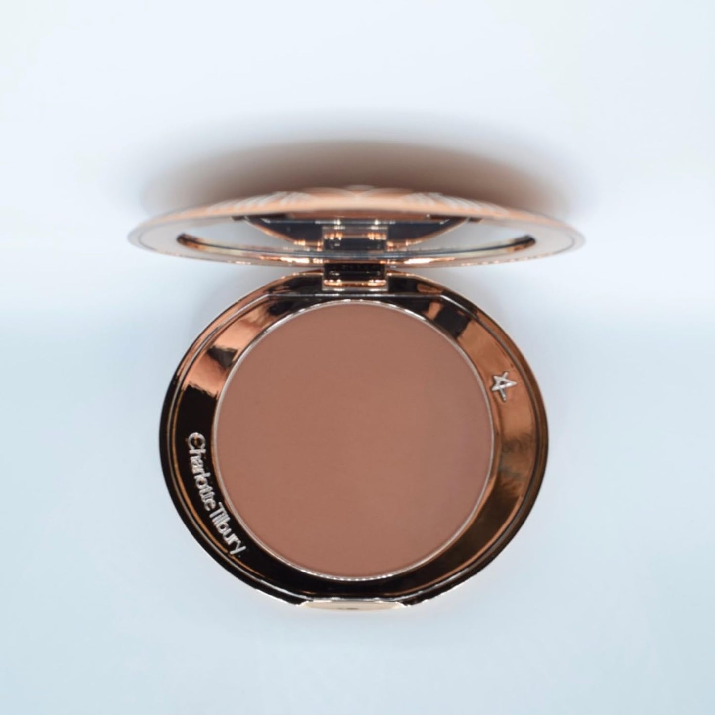 Charlotte Tilbury Airbrush Bronzer Matte Bronzing Filter Face and Body Pressed Powder Full Size 4 Deep