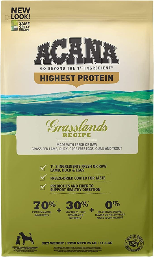 ACANA Regionals Grasslands Formula Grain Free Dry Dog Food