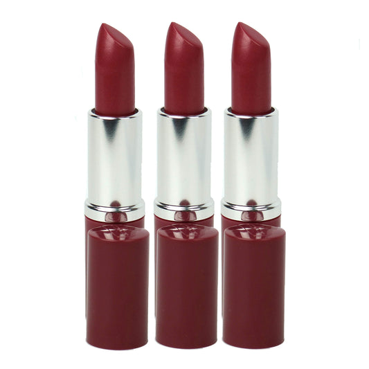 Pack of 3 x Clinique Pop Lip Colour + Primer #13 Love Pop Travel Size, Unboxed, Red, 0.13 Ounce