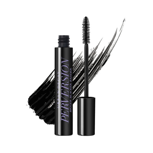 Urban Decay Perversion Volumizing Mascara - Lengthening + Lifting Eye Makeup - for Bold, Buildable, False-Lash Look - with Proteins & Amino Acids to Support Eyelash Growth – Intense Black