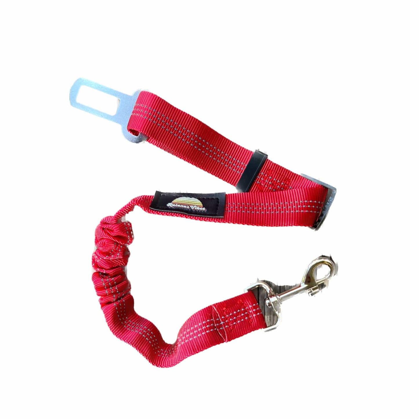 Reflective Shock Absorbing Safety Dog Seat Belt | Raiana's Vibes™