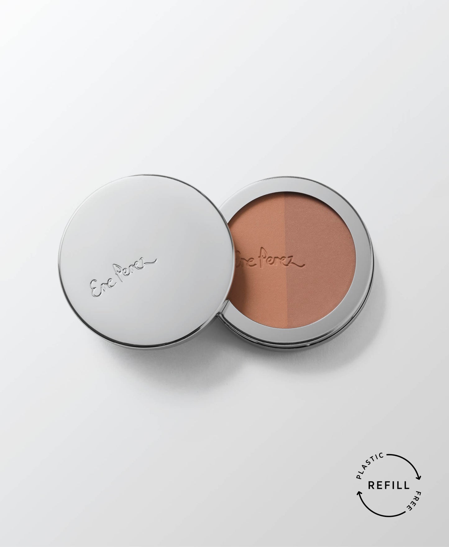 rice powder blush & bronzer Ere Perez #shade_roma