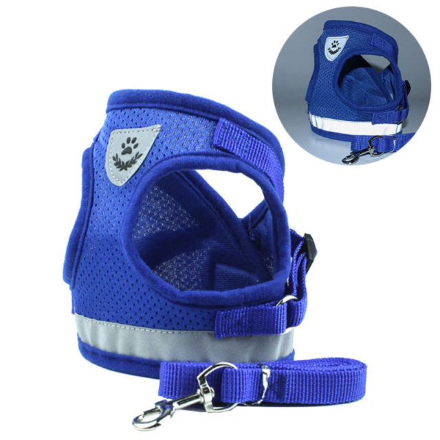 Reflective Cat Harness Vest