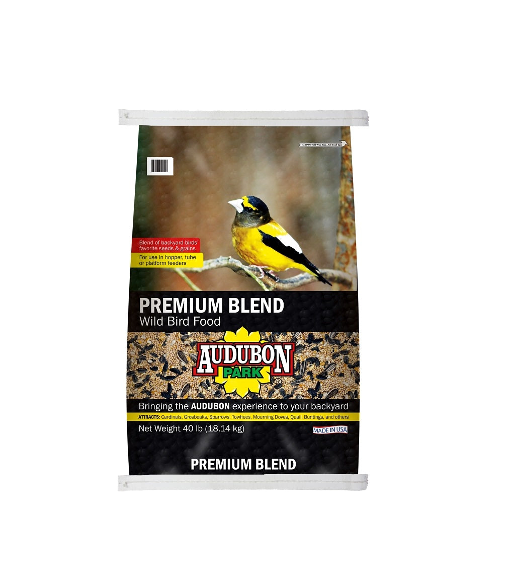 Audubon Park 12557 Wild Bird Food, Premium Blend, 40 lb