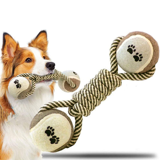 Rope Knot Ball Dog Toy