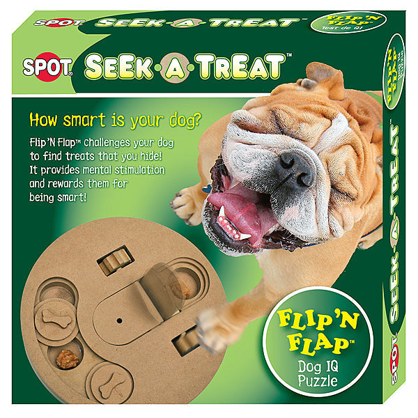 Seek a Treat Wooden Flap Puzzle