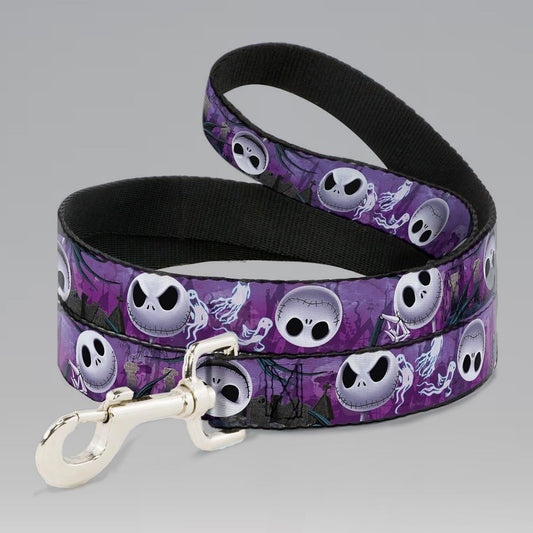 Jack Skellington Dog Leash 6-ft